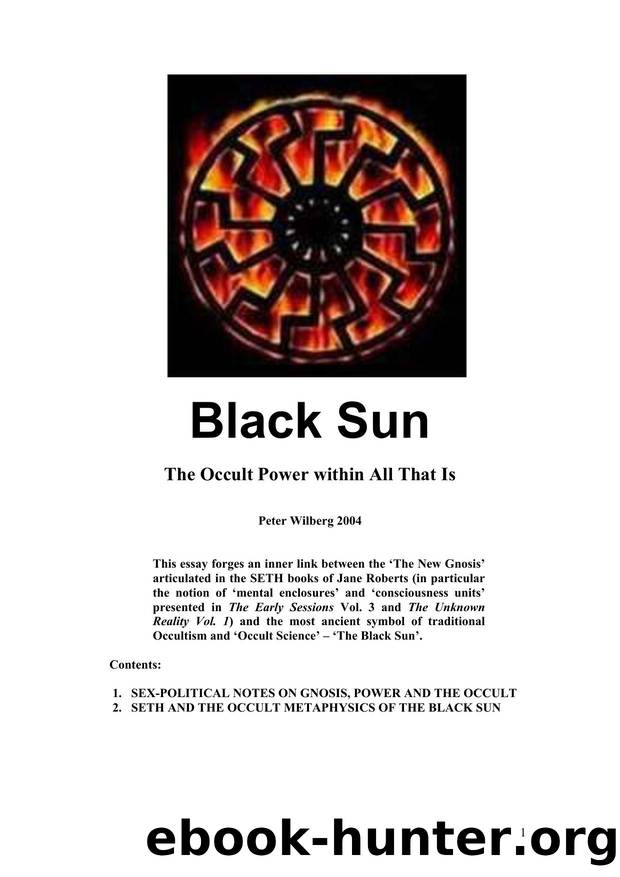 Black Sun by wilberg