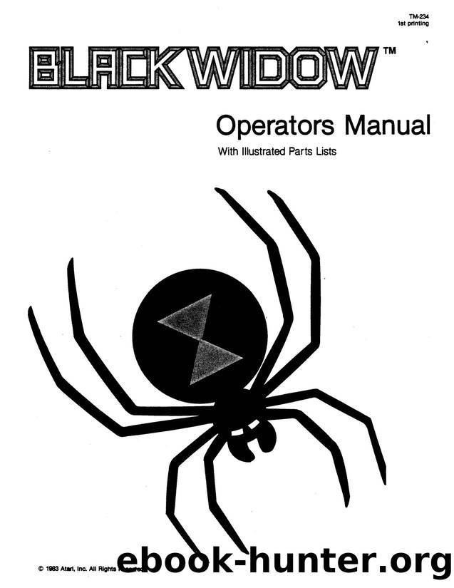 Black Widow, by Atari (1983) by Unknown