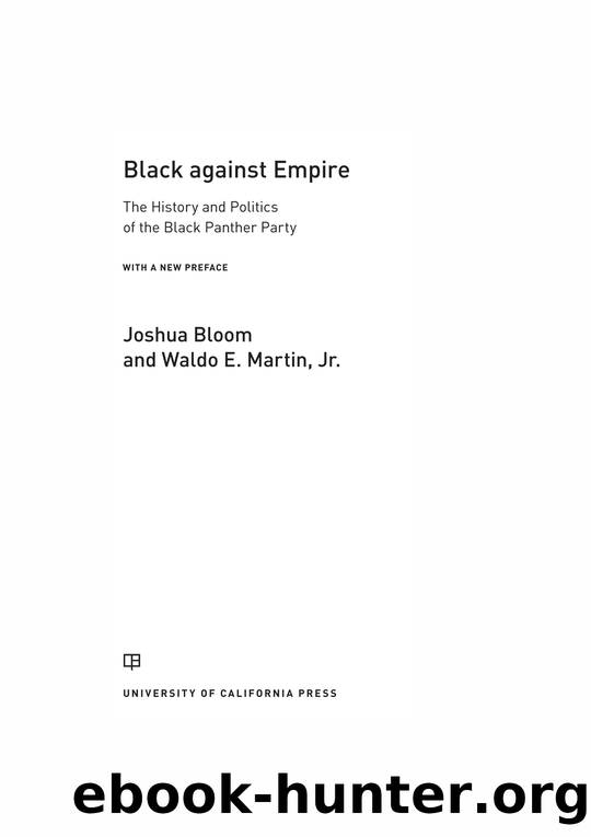 Black against Empire by Joshua Bloom