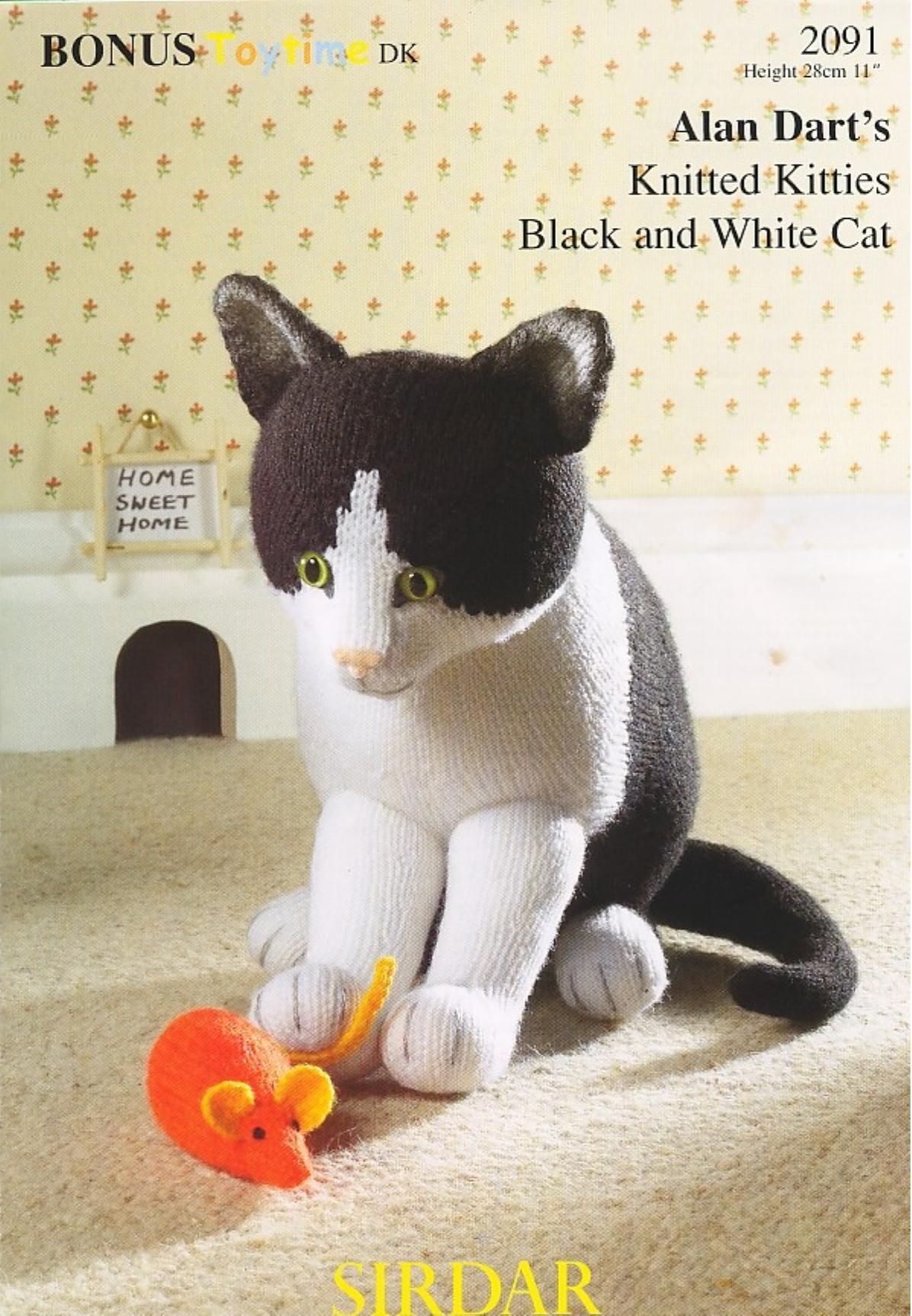 Black and White Cat by Unknown