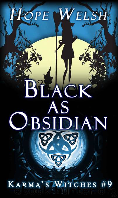 Black as Obsidian (Karma's Witches Book 9) by Hope Welsh