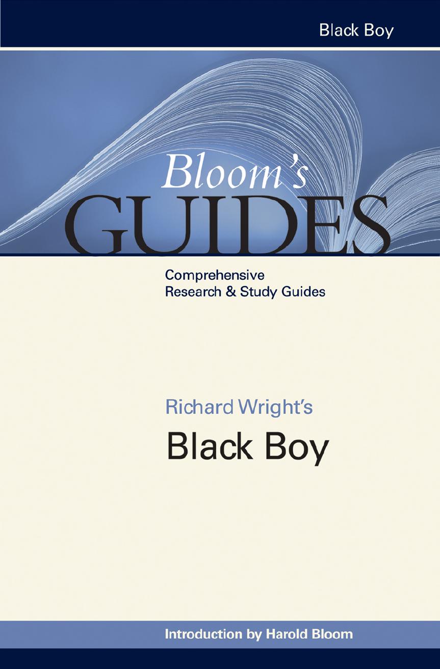 Black boy by Bloom Harold;Sativihari Rishi;Wright Richard