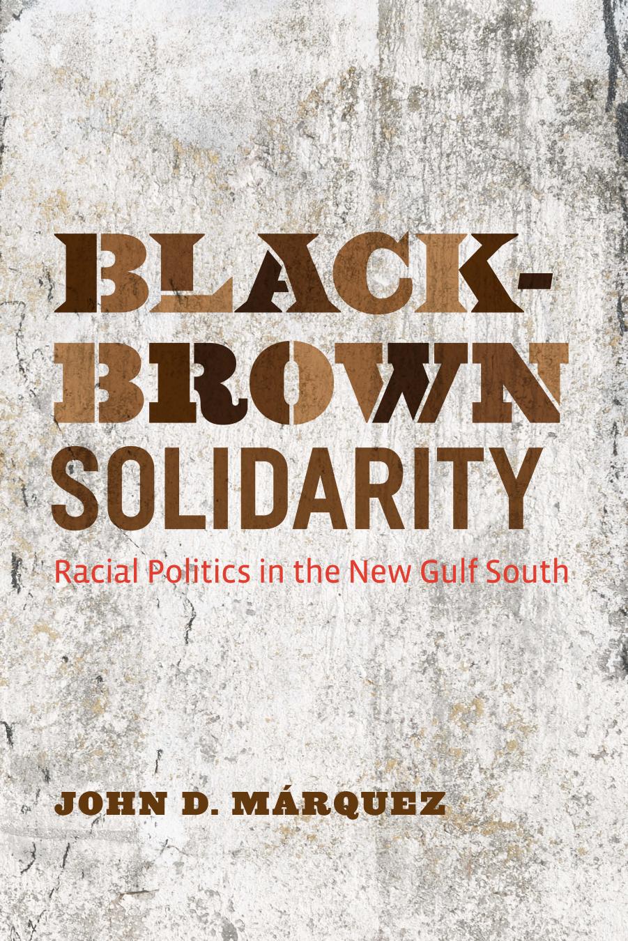 Black-Brown Solidarity: Racial Politics in the New Gulf South by John D. Márquez