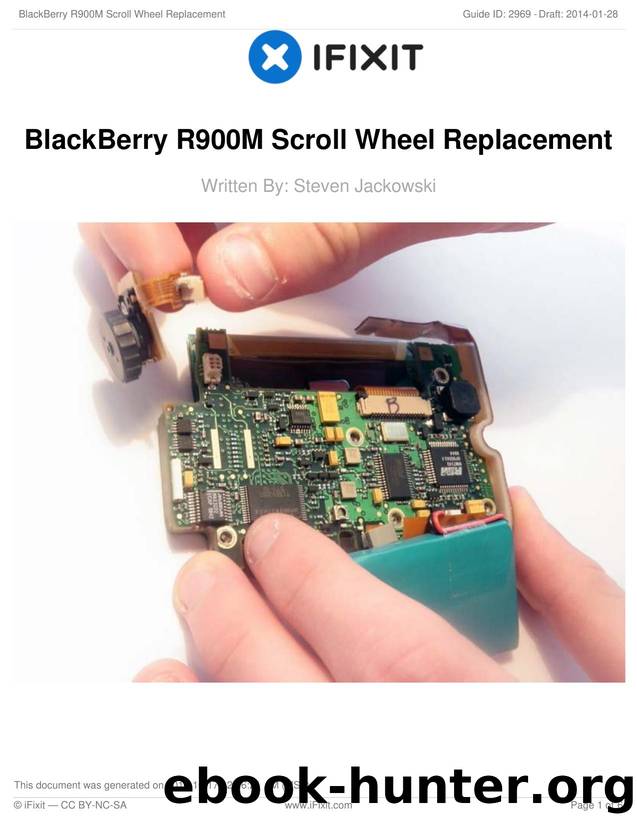 BlackBerry R900M Scroll Wheel Replacement by Unknown
