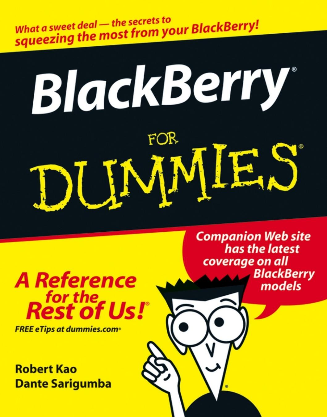 BlackBerry for Dummies by Kao Robert & Sarigumba Dante