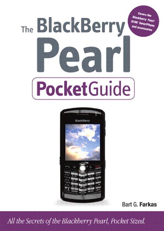 Blackberry Pearl Pocket Guide by Bart G. Farkas