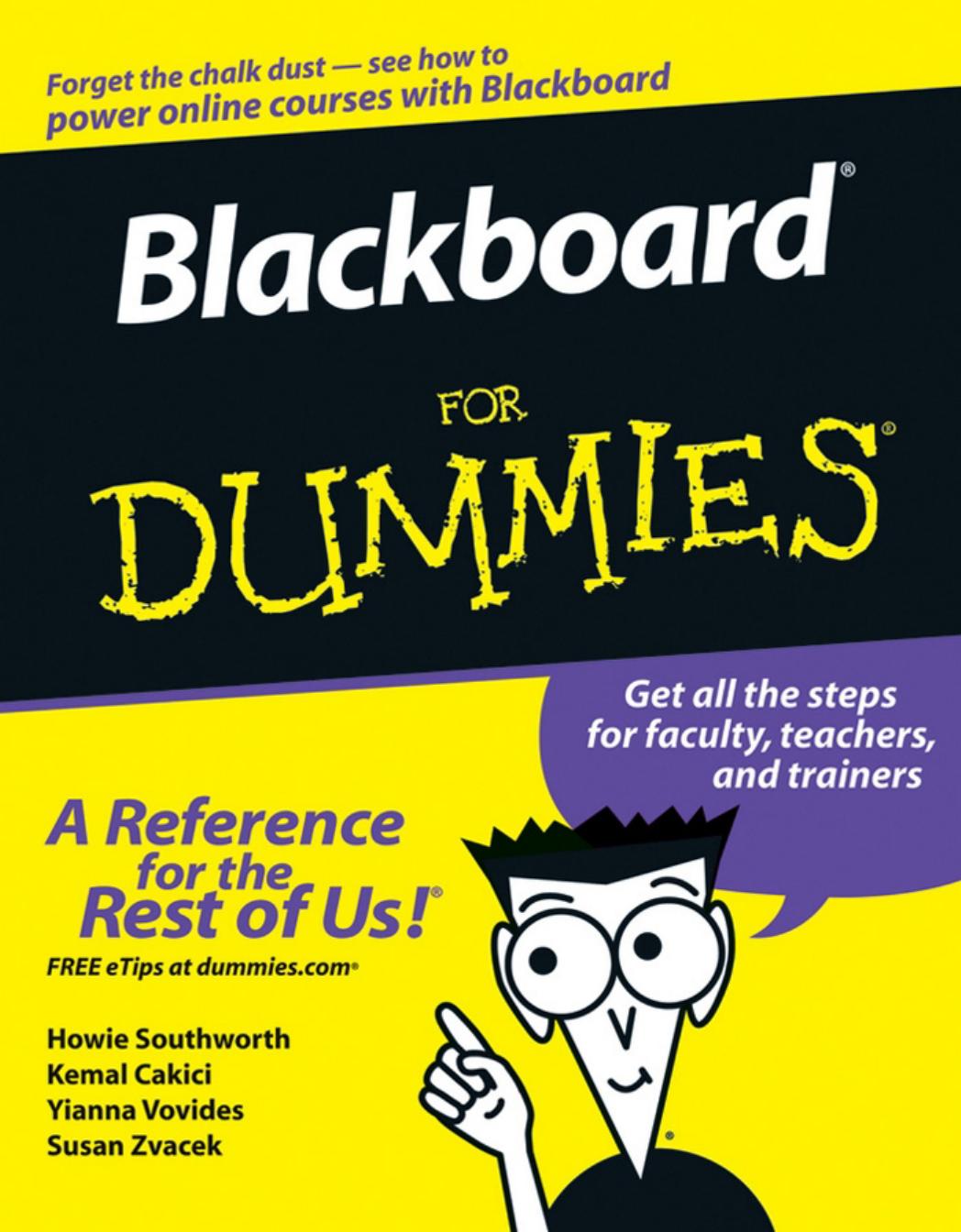 Blackboard for Dummies by Southworth