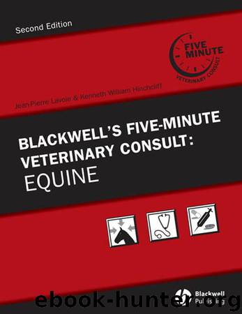 Blackwell’ Five-Minute Veterinary Consult by Jean-Pierre Lavoie & Kenneth William Hinchcliff