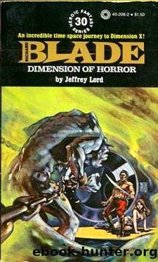 Blade #30 - Dimension of Horror by Jeffrey Lord