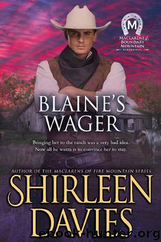 Blaine's Wager by Shirleen Davies