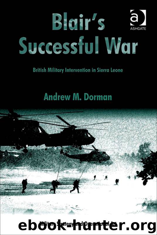 Blair's Successful War by Dorman Andrew M