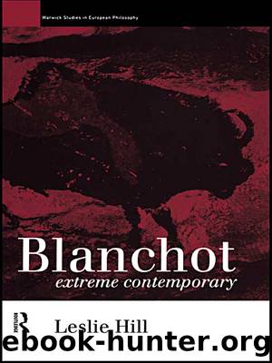Blanchot by Hill Leslie;