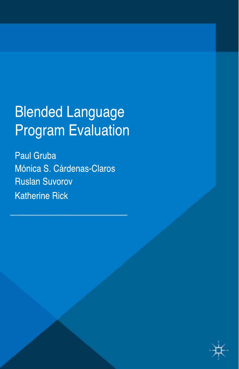 Blended Language Program Evaluation by Unknow