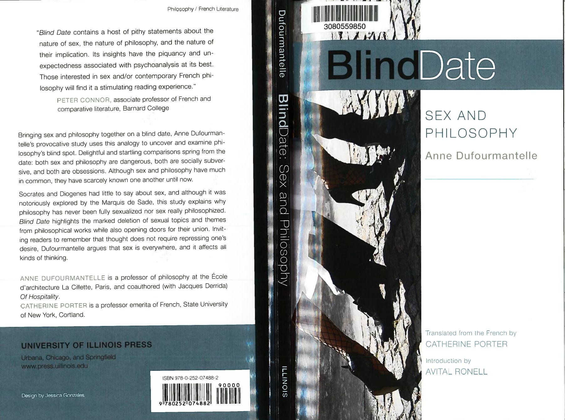 Blind Date: Sex and Philosophy by Unknow