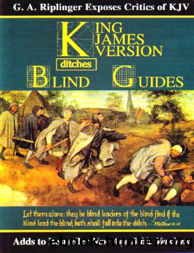 Blind Guides by Gail Riplinger