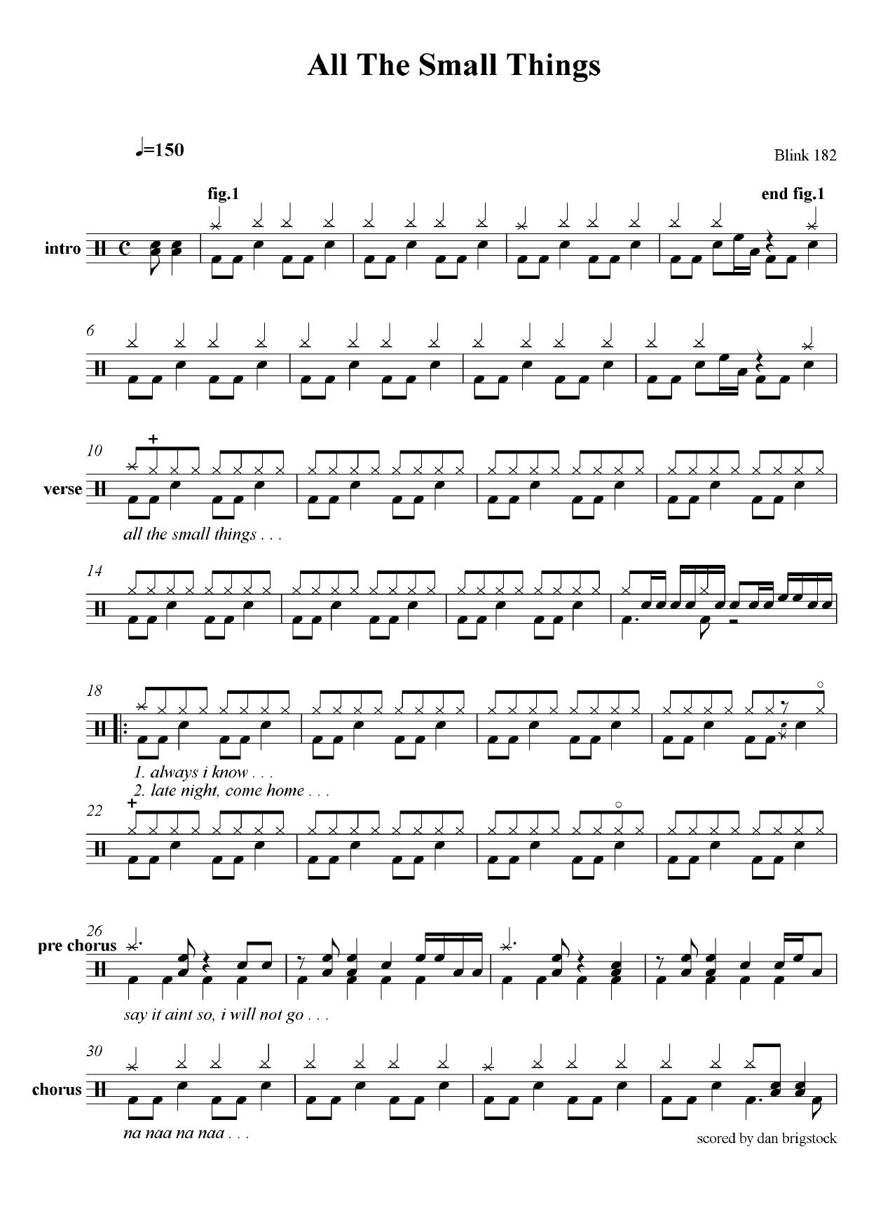 Blink 182 - All The Small Things by ()