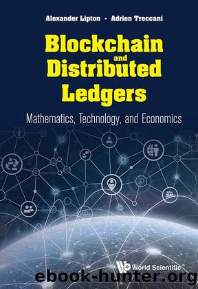 Blockchain And Distributed Ledgers: Mathematics, Technology, And Economics by Lipton Alexander;Treccani Adrien; & Adrien Treccani