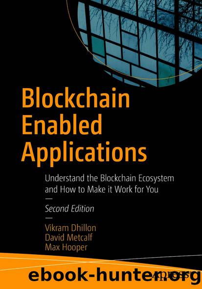 Blockchain Enabled Applications by Vikram Dhillon & David Metcalf & Max Hooper
