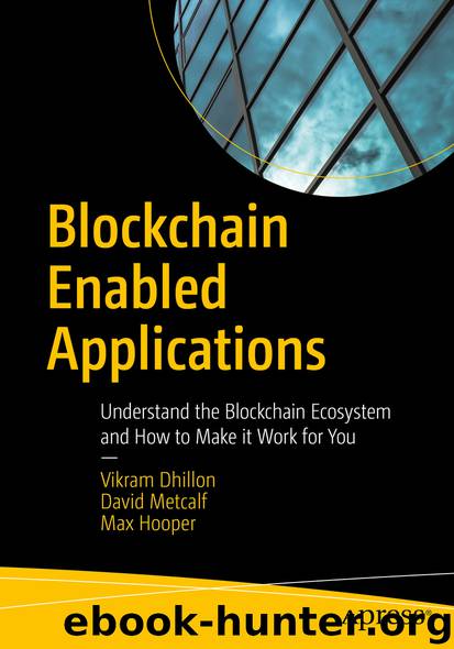 Blockchain Enabled Applications by Vikram Dhillon David Metcalf & Max Hooper