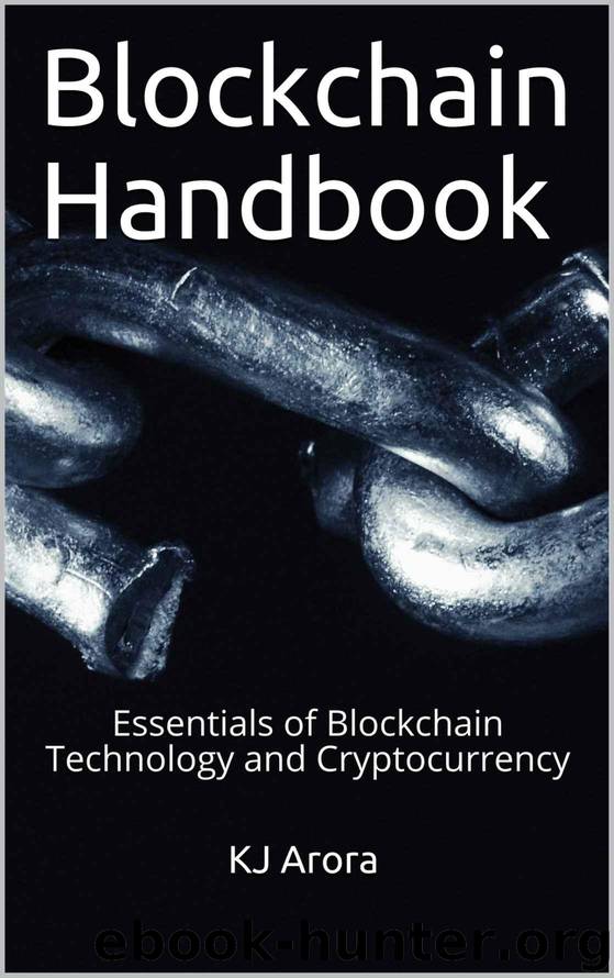 Blockchain Handbook: Essentials of Blockchain Technology and Cryptocurrency by Arora KJ
