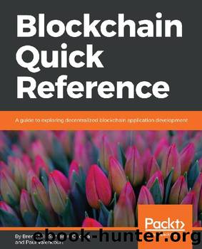 Blockchain Quick Reference by Paul Valencourt & Samanyu Chopra & Brenn Hill