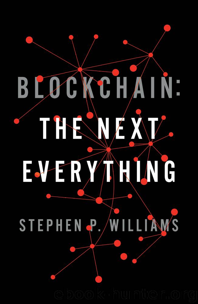 Blockchain by Stephen P. Williams