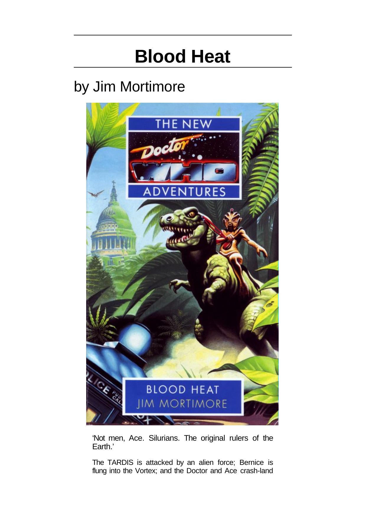 Blood Heat (The New Doctor Who Adventures) by Jim Mortimore