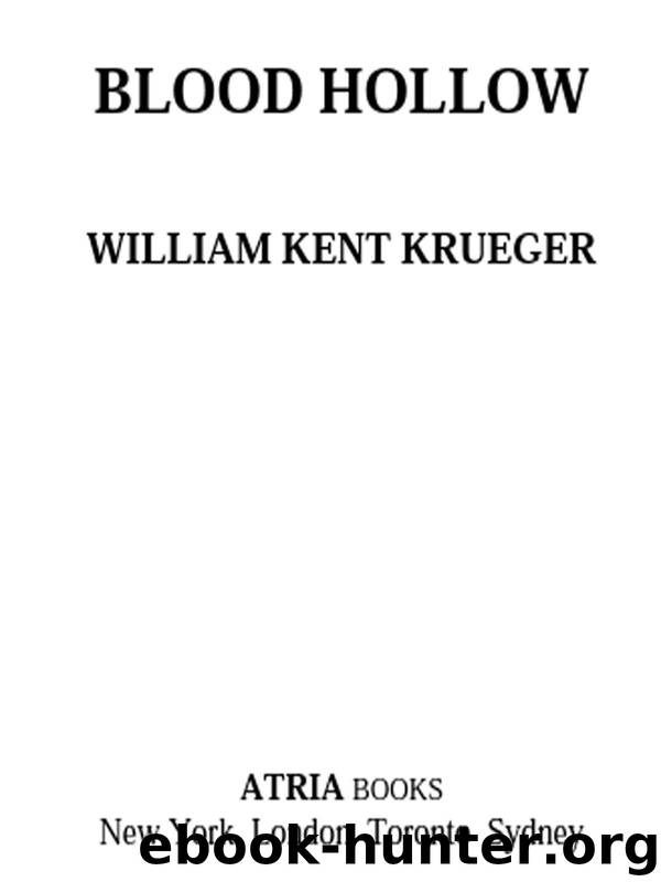 Blood Hollow (Cork O'Connor) by Krueger William Kent