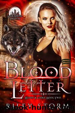 Blood Letter (Blood & Fangs Book 2) by Riley Storm