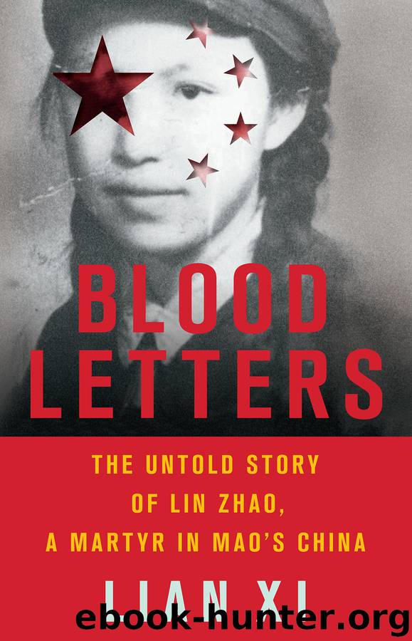 Blood Letters by Lian Xi