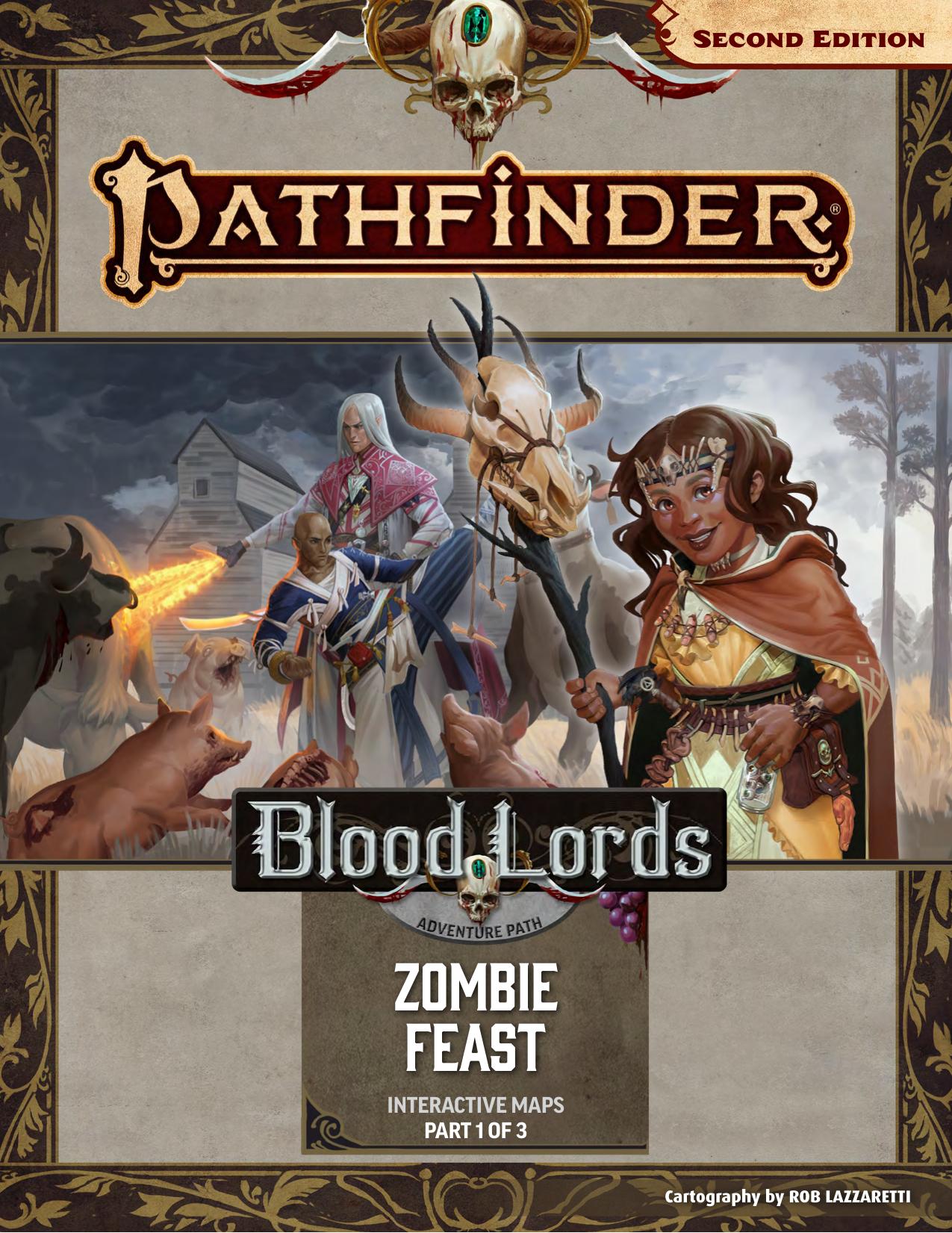 Blood Lords AP - 1 of 6 - Zombie Feast by Interactive Maps