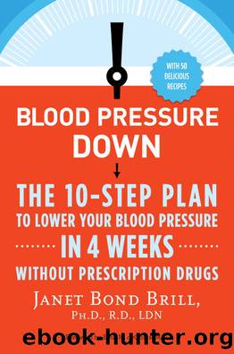 Blood Pressure Down by Janet Bond Brill PhD RD LDN