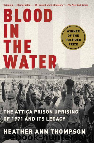 Blood in the Water by Thompson Heather Ann