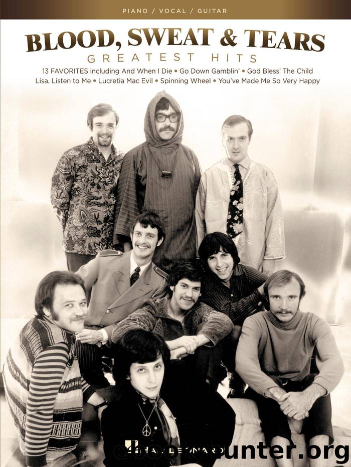 Blood, Sweat & Tears - Greatest Hits Songbook by Blood Sweat && Tears