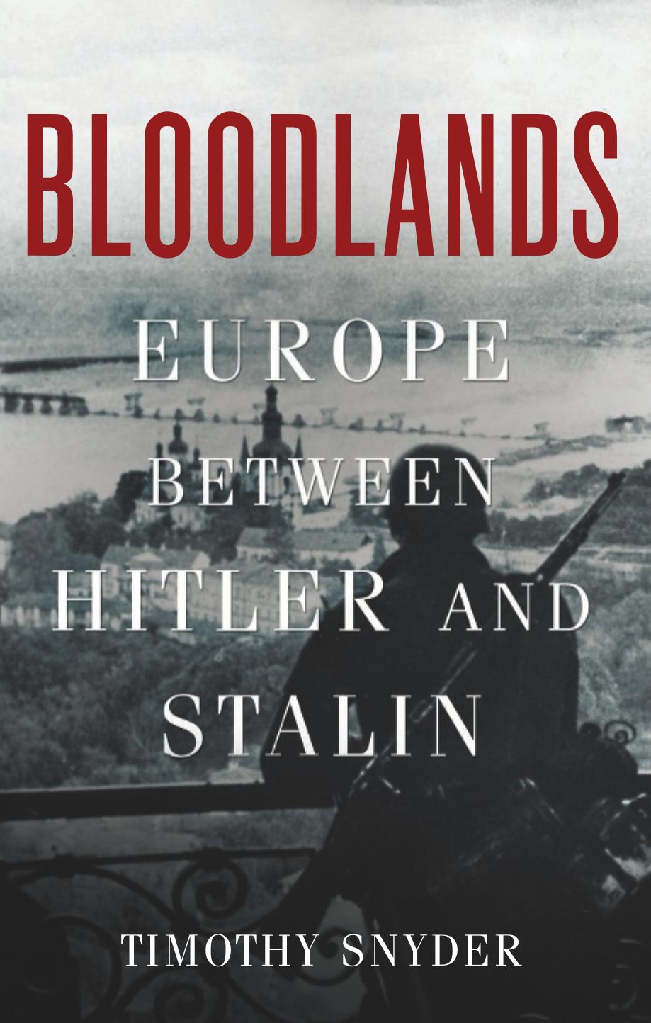 Bloodlands: Europe between Hitler and Stalin by Timothy Snyder