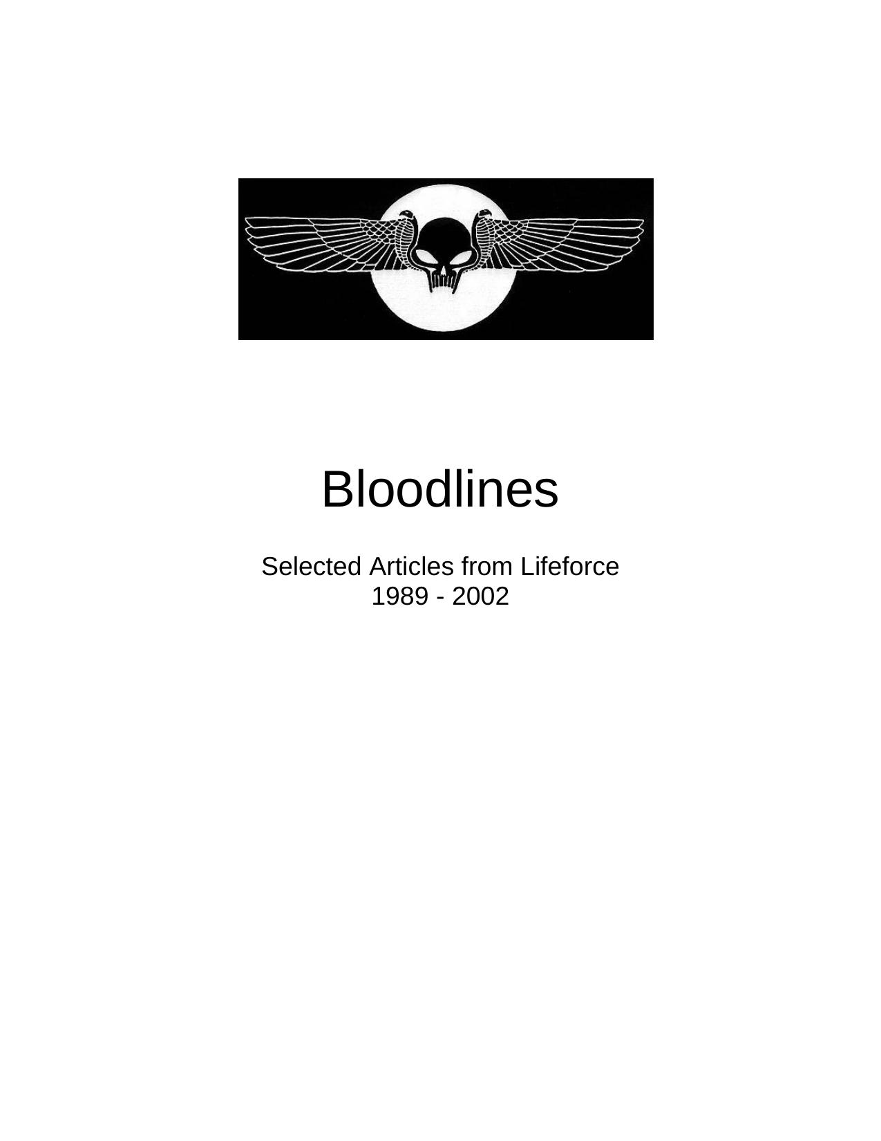 Bloodlines One by Nikolaos Stergiannis Ph.D. (Mechanical Engineering)