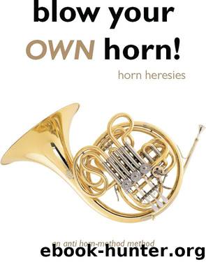 Blow Your Own Horn! by Fergus McWilliam