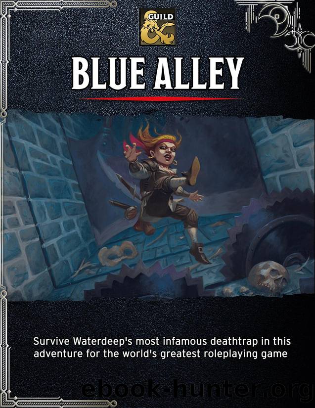 Blue Alley by Unknown