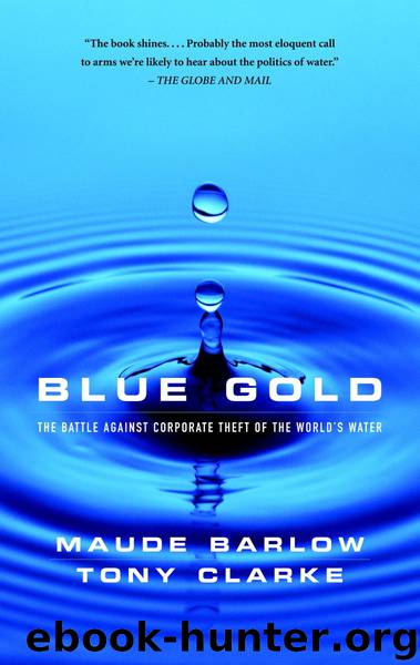 Blue Gold by Maude Barlow Tony Clarke