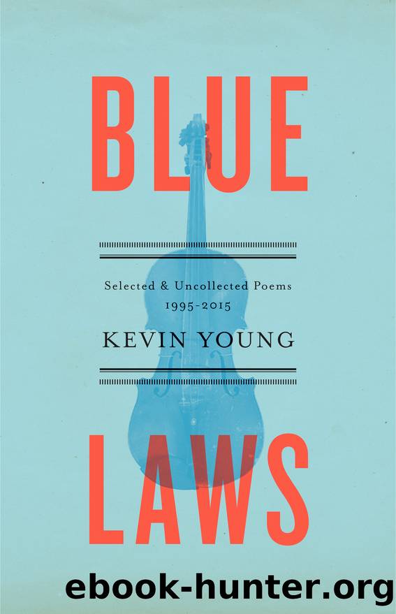 Blue Laws by Kevin Young