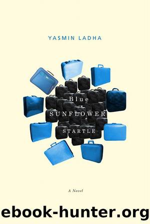 Blue Sunflower Startle by Yasmin Ladha