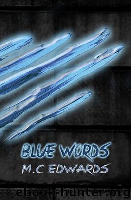 Blue Words by M.C. Edwards