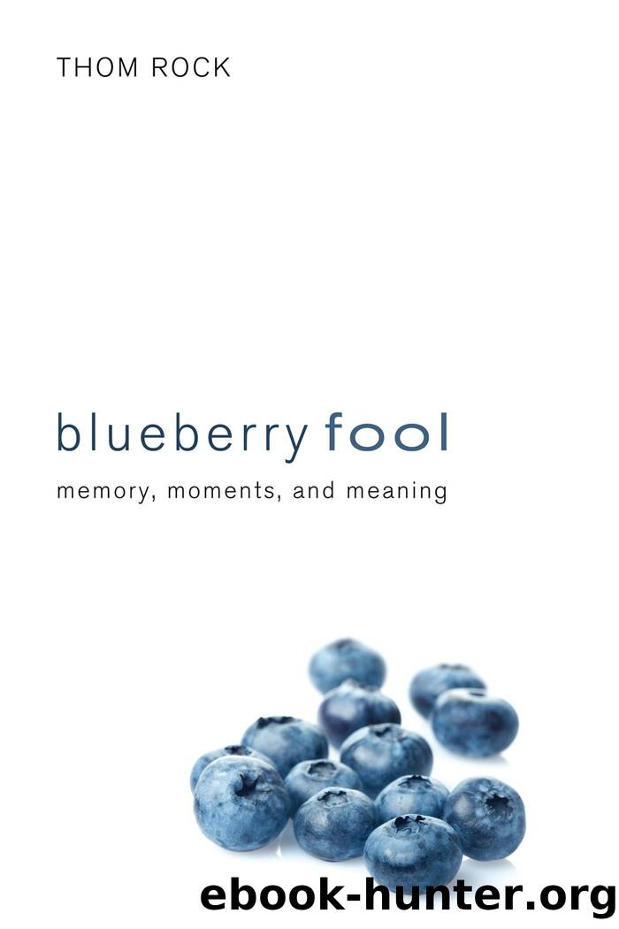 Blueberry Fool: Memory, Moments, and Meaning by Thom Rock