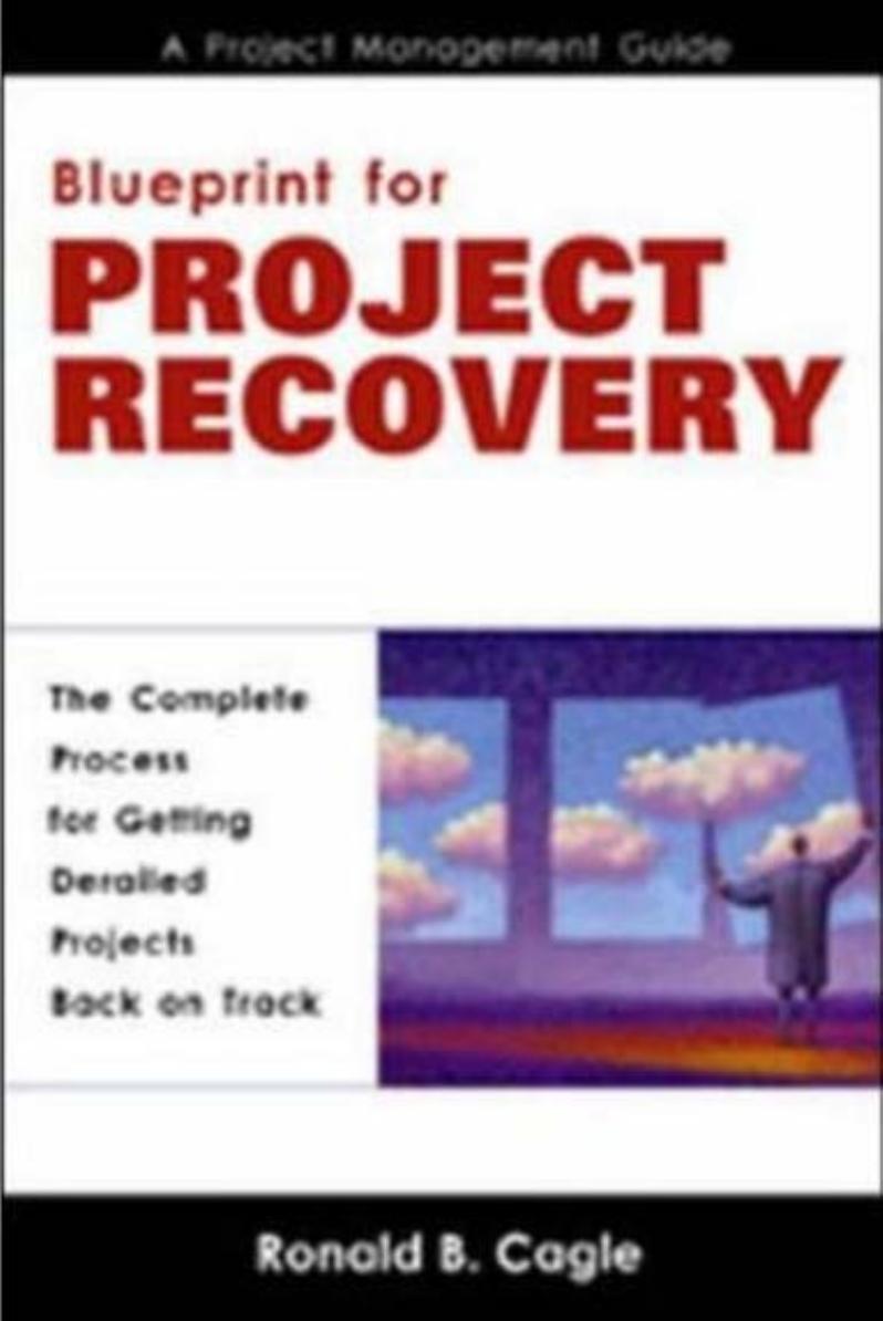 Blueprint for Project Recovery-A Project Management Guide: The Complete Process for Getting Derailed Projects by Ronald B. Cagle