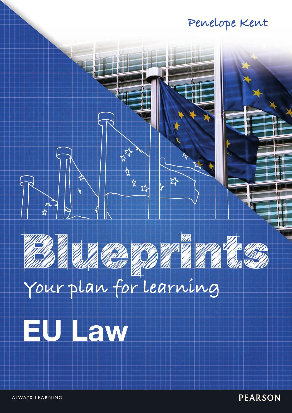 Blueprints: EU Law by Penelope Kent