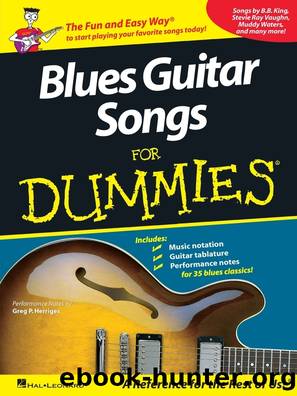 Blues Guitar Songs for Dummies (Music Instruction) by Greg Herriges