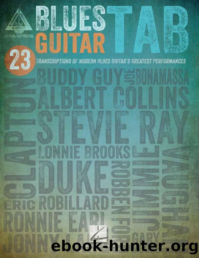 Blues Guitar Tab (Songbook) (Guitar Recorded Versions) by Hal Leonard