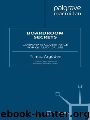 Boardroom Secrets by Yilmaz Argüden