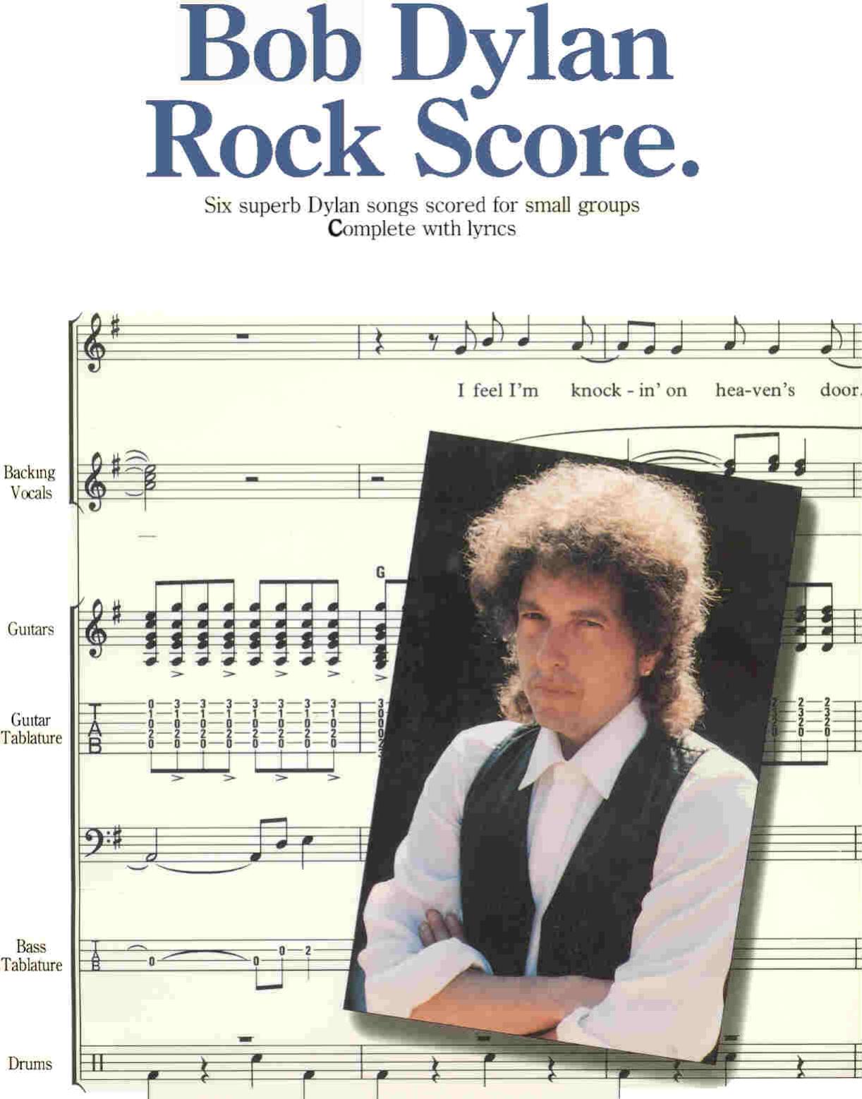 Bob Dylan Rock Score by Bob Dylan