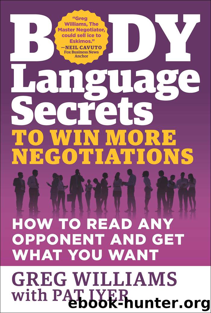 Body Language Secrets to Win More Negotiations by Greg Williams